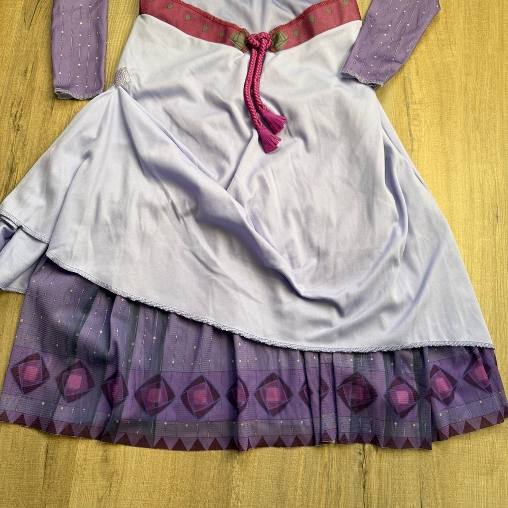 Disney Wish Purple Costume Girl’s M 7-8 Dress - Picture 7 of 11